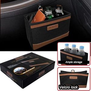 EXO Car Multi Pocket Waste basket holder Storage box Cup for car truck Brown - Picture 1 of 1