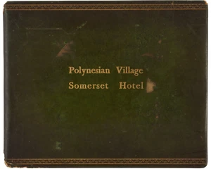 1950's-60's Polynesian Village Somerset Hotel Guest Book Signed by Celebrities - Picture 1 of 7