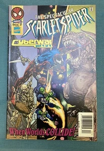 THE SPECTACULAR SCARLET SPIDER #2 VINTAGE Dec 1995 Marvel Comics - Picture 1 of 4