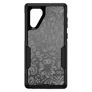 OtterBox Commuter for Galaxy Note(Choose Model)Shades of Grey Floral Pattern - Picture 1 of 15