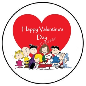 HAPPY VALENTINES DAY ENVELOPE SEALS LABELS STICKERS PARTY FAVORS - Picture 1 of 2