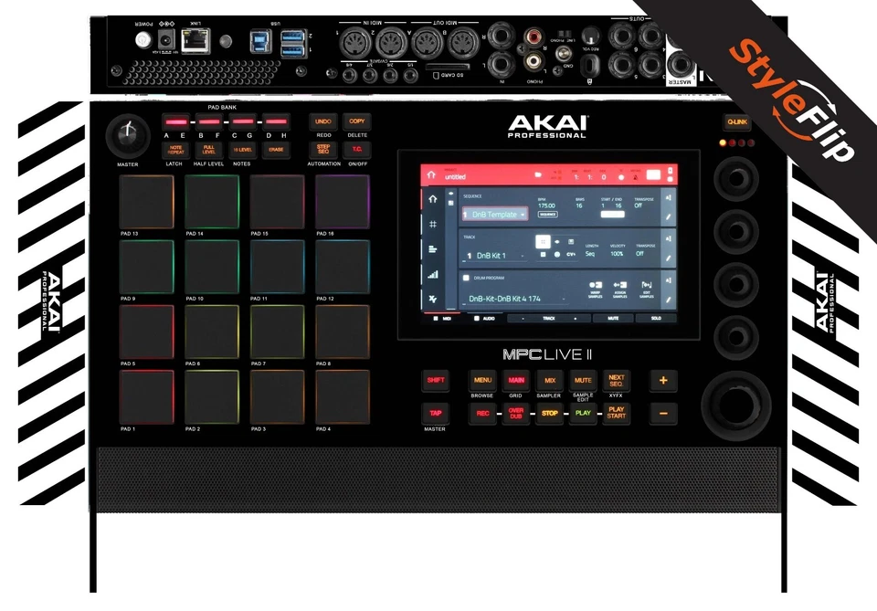 AKAI MPC Live II Skin | Black | Protective Decal | StyleFlip Skins