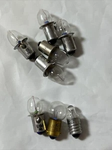 5 Vintage GE PR-2 Miniature Bulbs Lamps + 3 Extra * Made in USA* - Picture 1 of 2