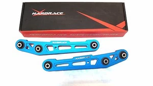 Brazos de control inferiores traseros HARDRACE azul (goma dura) 92-95 Civic EG EH EJ 7113 - Imagen 1 de 8
