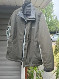 Abercrombie and Fitch Jacket Mens Medium Green Sleeve Pocket - Picture 1 of 10