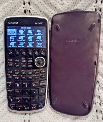 Casio FX-CG10 Graphing Spreadsheet Financial Calculator Working - Image 1 of 4