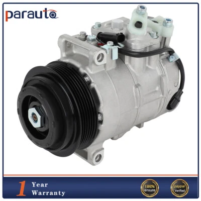 Compresor de aire acondicionado para Mercedes-Benz GLK350 GLK300 C300 2010-2011 E350 2011-2012 Foto 1 de 4