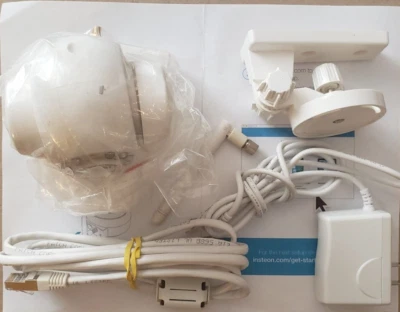 Cámara WiFi Insteon con inclinación panorámica/dispositivo de visión Nt 46 75790WH usada SCE 55-1B Foto 1 de 4