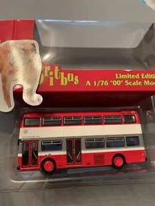 BRITBUS N6201 LEICESTER CITY BUS MODEL SCANIA METROPOLITAN RUSHEY MEAD 1/76 - Picture 1 of 8