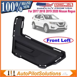 Nueva cubierta de luz antiniebla para Nissan Rogue 2017-2020 texturizada negra lado del conductor delantero - Imagen 1 de 16
