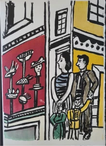 Fernand Leger "Mes Voyages VII" Original Lithograph Limited ed Mourlot 1960 - Picture 1 of 5