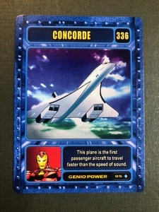 2003 Marvel Genio Card Concorde #336 Pack Fresh! - Picture 1 of 4