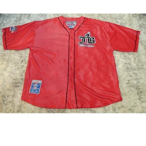 Vintage Men’s Johnny Blaze Button Down Jersey #00 XXL - Picture 1 of 7