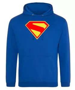 Superman Legacy 2025 Chest Logo Hoodie - James Gunn S, M, L, XL, XXL - Brand New - Picture 1 of 1