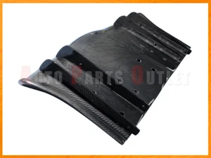 AG Style Carbon Fiber Rear Bumper Diffuser For 16-18 LEXUS RC-F Only - Picture 1 of 2