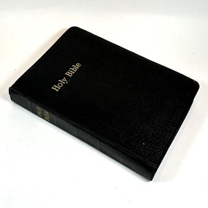 Vintage - The Holy Bible - American Bible Society ABS 1961 - Black Soft Bound - Picture 1 of 20