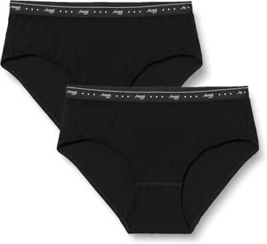 Paquete de 2 calzoncillos de elastano de algodón Sloggi 24/7 100 Midi PVP £18 - Imagen 1 de 10