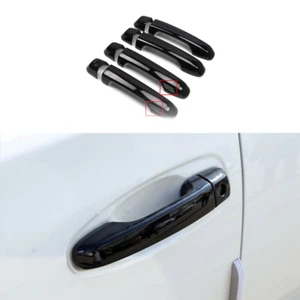Cubierta de manija de puerta de coche para Toyota 4Runner 2010-2024 8 piezas (con orificio de llave inteligente) - Imagen 1 de 8
