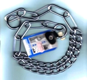 1 Halsband Kollar Chrom 4mm Länge 58cm HS Sprenger Hundesport (Hunde Erziehung) - Bild 1 von 4