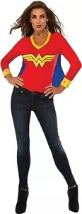 Costume da donna DC Superheroes, abito Wonder Woman adulto medio adatto (taglia 10-14) - Foto 1 di 4