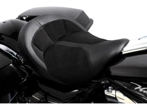 Danny Gray Motorcycle Motorbike Bigist Solo Air-2 Seat For Touring Models Black - Picture 1 of 1