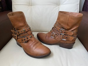 biker boots russell and bromley