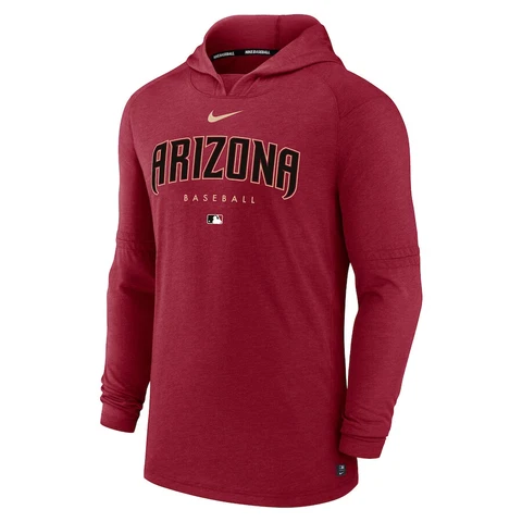 Arizona Diamondbacks Nike Authentic Collection Early Work Tri-Blend Hoodie Men's Cover