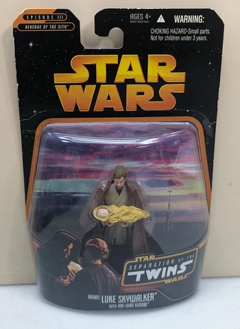 Star Wars Revenge of the Sith Separation of the Twins Infant Luke Skywalker Cover