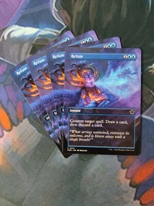 Refute x 4 - Borderless | 7% Off 2+ | Foundations | NM | MTG - Picture 1 of 1