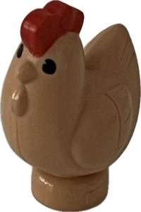LEGO LEGO MINIFIGURE ANIMALS BROWN CHICKEN COMBINE POST SAVE MONEY (G). - Picture 1 of 1
