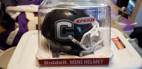 UCONN CONNECTICUT HUSKIES   REPLICA MINI HELMET NCAA RIDDELL Cover