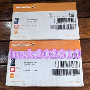 1PC NEW Weidmuller 1508090000 UR20-1SSI  #YY - Picture 1 of 1