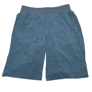 Pantalones Cortos Lululemon Para Hombre Medianos Azul EL Corto Sin Forro Atlético Gimnasio Cordón - Imagen 1 de 8