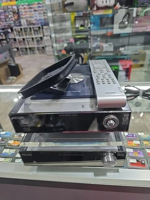 ⭐Philips Micro Theatre DVD/CD Player Tuner Receiver Amp w/Speakers MCD702⭐ - Image 1 of 4