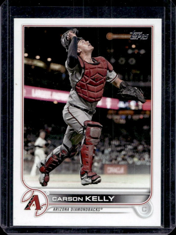 2022 Topps Carson Kelly #177 Diamondbacks - Image 1 of 2