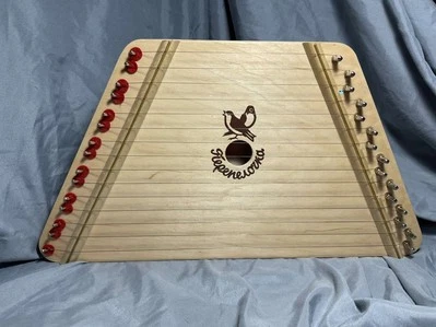 Vintage The Music Maker Nepenenoyka Lap Harp Zither Instrument Made Kyrgyzstan - Image 1 of 2