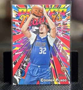 Cooper Flagg 2025-26 Topps NBA RC Power Players #PP-16 Dallas Mavericks - Bild 1 von 2