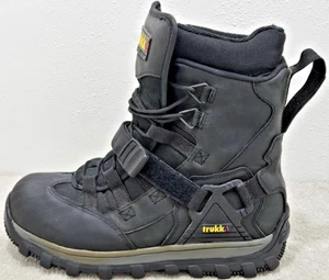 Trukk snowmobile boots mens 10 thunder snow 2 black waterproof adjustable - Picture 1 of 12