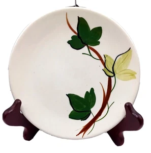 Bread Desert Plate Blue Ridge Pottery Plantation Ivy Pattern Small 6 3/8 inch - Picture 1 of 3