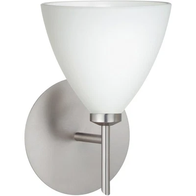 Besa Lighting 1SW-177907-LED-SN Mia Wall Sconce Satin Nickel - Image 1 of 2