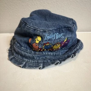 Tweenies Vintage 1998 Denim Kids Hat Size 6-8 Years 100% Cotton - Picture 1 of 6