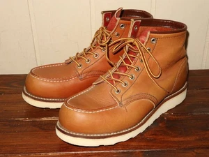 Botas de trabajo Red Wing 8131 Irish Setter talla 8D con cordones 8875 875 cuero marrón - Imagen 1 de 10