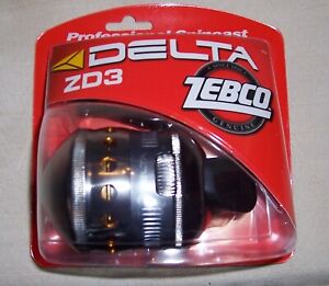 Zebco Delta ZD3 Spincast Convertible Fishing Reel 2.9-1 RH/LH - BRAND NEW