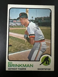 1973 Topps Ed Brinkman #5 Detroit Tigers - Picture 1 of 2