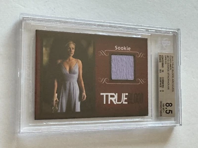 2013 True Blood ANNA PAQUIN Sookie Stackhouse COSTUME Memorabilia Relic BGS Card - Image 1 of 3