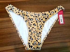 Xhilaration - Parte inferior de bikini de pierna alta para mujer junior - Estampado animal - Mediana - Imagen 1 de 2