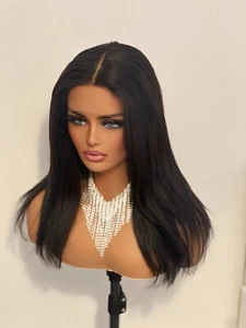 Uk Wigs Lace Front Synthetic Hair For Women & Men Revamped Short Unit 21 - Picture 1 of 15