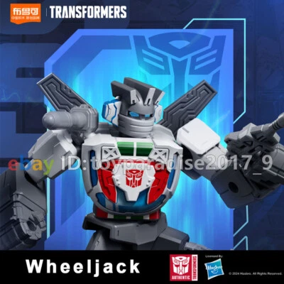 Figura de acción modelo Wheeljack Transformers G1 de 4 pulgadas Blokees Juguete Modelo Kit Regalo Foto 1 de 4