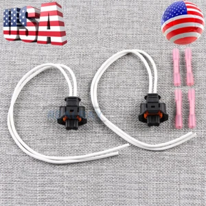 For 6.6L DURAMAX LLY LBZ Fuel Injector Pigtail Plug Connector & Heat Shrink 2PCS - Bild 1 von 9