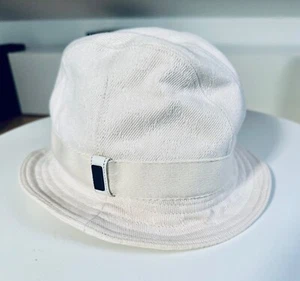 Gucci GG Bucket Hat Hut Panamahut beige creme Gr.M / 57 cm Fischerhut - Bild 1 von 14